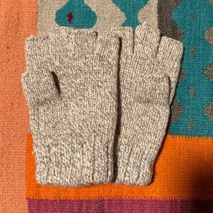 Fingerless Wool Gloves